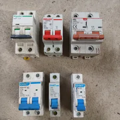 cb tép đôi 1 pha điện gia đinh 220v tháo máy germany Korea taiwan