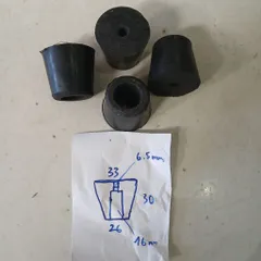 combo 4 chân cao su chống rung tháo máy sẵn long đen sắt lỗ ốc M4