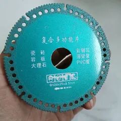 2 lưỡi cắt máy 1 tấc 100 115 lỗ 20 22 đa năng phủ kim cương răng nhỏ chống sốc cắt gỗ đá gạch nhựa kim loại mỏng