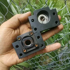 combo gối trục, gối vít me nằm/đứng thép mạ đen bk8 bk10 bk12, bf10 bf8 bk8 bf6 fk12 fk8 bk15 vòng bi góc chính xác cao