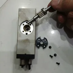 xi lanh xoay độ 2 trục 4 8 mm ống khí 4mm