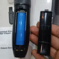 tông đơ cắt tóc pin 18650 kèm dây sạc usb type c mới tỉa lông chó mèo