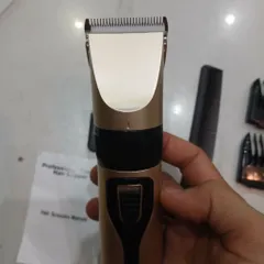 tông đơ cắt tóc pin 18650 kèm dây sạc usb type c mới tỉa lông chó mèo