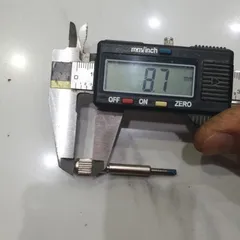2 nút núm vặn ốc M3 dài 49 mm sắt mạ