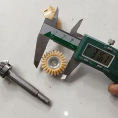 combo 3 bánh răng sắt nhựa trục 10 tháo máy chế cầu vi sai xe rc chuyển góc vuông