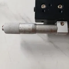[xy 125mm] bàn trượt panme to hành trình 25mm tháo máy ray con lăn nhôm có khóa vị trí 0.01mm phay mài