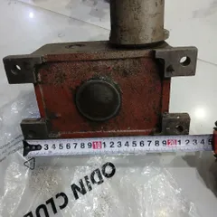 [size 55] hộp số giảm tốc bánh răng trục vít đứng nằm tháo máy nhiều tỉ lệ 1/20 trục 12 17