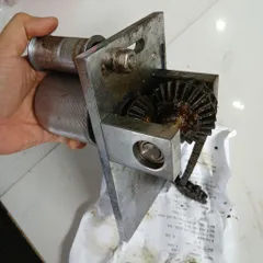 cụm con lăn quấn ép khung thép dây xích bánh răng góc