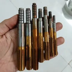 mũi taro bãi phủ tin trái phải chuôi ren M8 M10 M12 M14 M15 M17 7/16 inch