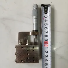 [full thép chỉnh nghiêng] cụm panme mitutoyo rãnh 0 15 0.01mm kèm kim chỉnh nghiêng 2 ống khí
