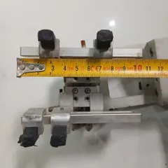cụm tay gắp đặt xi lanh kẹp xoay kèm hộp số giảm tốc 1/10 step 57 tháo máy