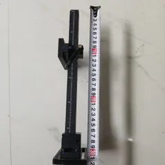 [300mm] chân trụ nhôm rỗng đứng có thước khóa nhanh chỉnh độ cao thí nghiệm giảng dạy mô hình