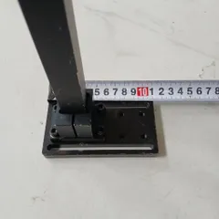 [300mm] chân trụ nhôm rỗng đứng có thước khóa nhanh chỉnh độ cao thí nghiệm giảng dạy mô hình