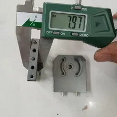 cặp pad trục xoay rãnh hạt đậu xoay giữ vị trí tháo máy nhôm anode