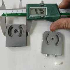 cặp pad trục xoay rãnh hạt đậu xoay giữ vị trí tháo máy nhôm anode