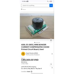 so dòng 3 pha wire bonde tháo máy Schaffner asm