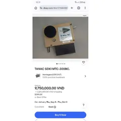 bộ căng dây quấn dây động cơ tự động cuộn cảm từ Tanaka seiki japan magnet tension unit