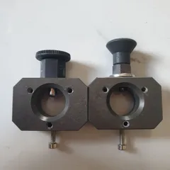 vòng chặn trục phi 16 có chốt nhanh nhôm anode xám dày 16mm