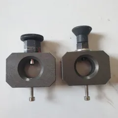 vòng chặn trục phi 16 có chốt nhanh nhôm anode xám dày 16mm
