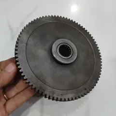 [module 1.75] Bánh răng thép đường kính 80 40 răng tiện phay cnc máy ép dập bấm cos bi đũa