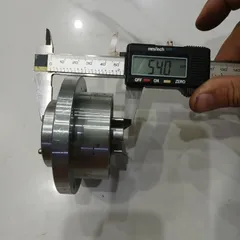 trục xoay mặt bích 50mm thông lỗ 10mm 2 vòng bi 6006