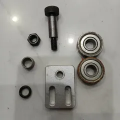 cụm bi tì căng dây đai cài vị trí  vòng bi kèm pad nhôm thép gạt cell pin tì phôi ép vật liệu