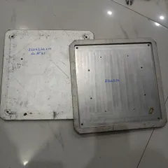 tấm nhôm anode sẵn chân cao su to