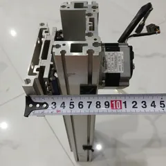bộ khung nhôm trượt dây đai hành trình 210 ray bản 9 step 56 có encoder japan