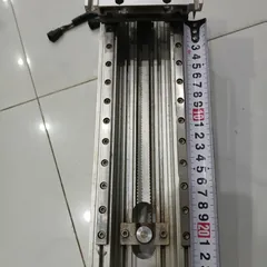 bộ khung nhôm trượt dây đai hành trình 210 ray bản 9 step 56 có encoder japan