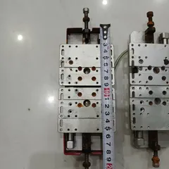 bàn trượt ray 12 xi lanh kẹp 2 chiều hành trình tối đa 80