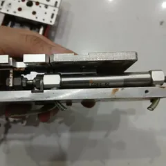 bàn trượt ray 12 xi lanh kẹp 2 chiều hành trình tối đa 80