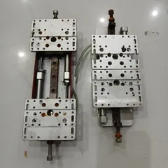 bàn trượt ray 12 xi lanh kẹp 2 chiều hành trình tối đa 80