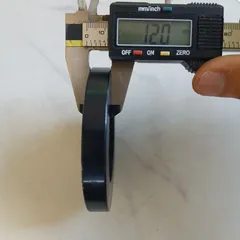đĩa nhôm tròn oval anode sẵn lỗ ốc M5 dày 12mm đường kính 89 tháo máy mặt bích