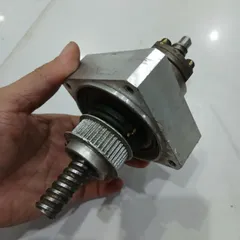 cụm gối trục kèm vít me pulley răng đồng bộ xoay chế bộ nâng hạ