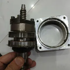 cụm gối trục kèm vít me pulley răng đồng bộ xoay chế bộ nâng hạ
