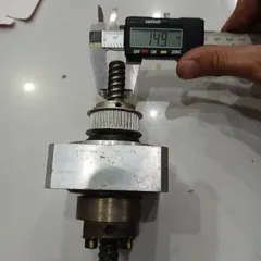 cụm gối trục kèm vít me pulley răng đồng bộ xoay chế bộ nâng hạ