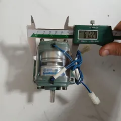 bộ ly hợp kèm thắng từ Ogura Japan tháo máy trục 8 24V 4 trạng thái truyền động xoay có đế ốc m6