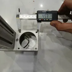 xi lanh điện toyo japan tháo máy trục phi 25 hành trình 65mm actuator cylinder