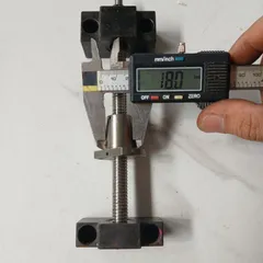 [1002 - gối thép] vít me bi tháo máy chế gọt hàn cell pin cnc mini
