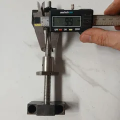 [1002 - gối thép] vít me bi tháo máy chế gọt hàn cell pin cnc mini