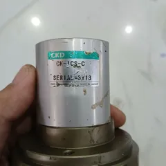 mâm cặp khí nén mini 3 4 chấu thép CKD airtac tháo máy cnc tiện phay bào
