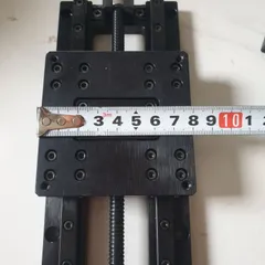 trục z bàn trượt ray bản 9 dài 230 hành trình 150 vít me bi phi 8 bước 2 won Korea chế bàn xy phay tiện mini cnc