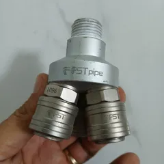 [3 đầu nối nhanh] đầu chia khí nén nối nhanh FST tháo máy chất lượng cao bình khí dẫn khí bình hơi