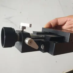bàn trượt trục z mang cá vít me cơ phi 10 bước 1 có khóa vị trí tinh chỉnh phay tiện camera điện thoại vuông 80x80