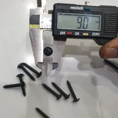 combo 10 ốc gỗ nhựa M4 ren thưa dài 27mm