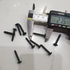 combo 10 ốc gỗ nhựa M4 ren thưa dài 27mm