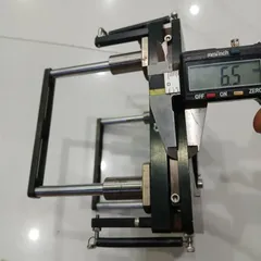 bộ khung nâng hạ ép dập có chốt định vị 4 trượt tròn misumi 8mm hành trình 52mm