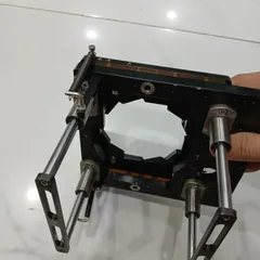 bộ khung nâng hạ ép dập có chốt định vị 4 trượt tròn misumi 8mm hành trình 52mm