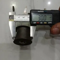ru lô con lăn thép có mép gờ đường kính 30 2 vòng bi 698 ốc M5 đai nhám băng chuyền