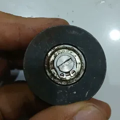 ru lô con lăn thép có mép gờ đường kính 30 2 vòng bi 698 ốc M5 đai nhám băng chuyền